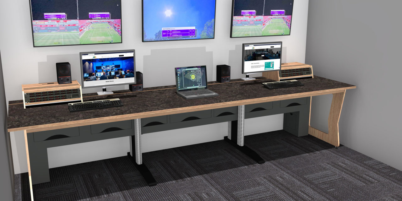 AE Live Selects Custom Consoles M-Desk-Technical for New Graphics Suites
