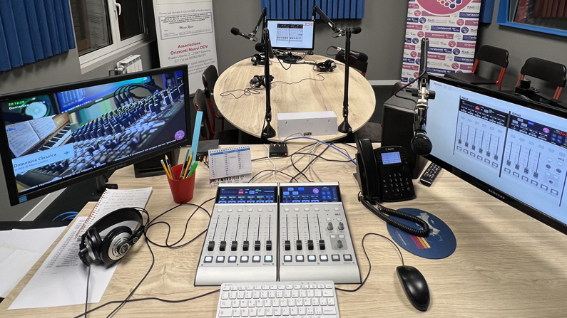 DHD.audio DX2 Mixing System Goes On Air at Radiorizzonti